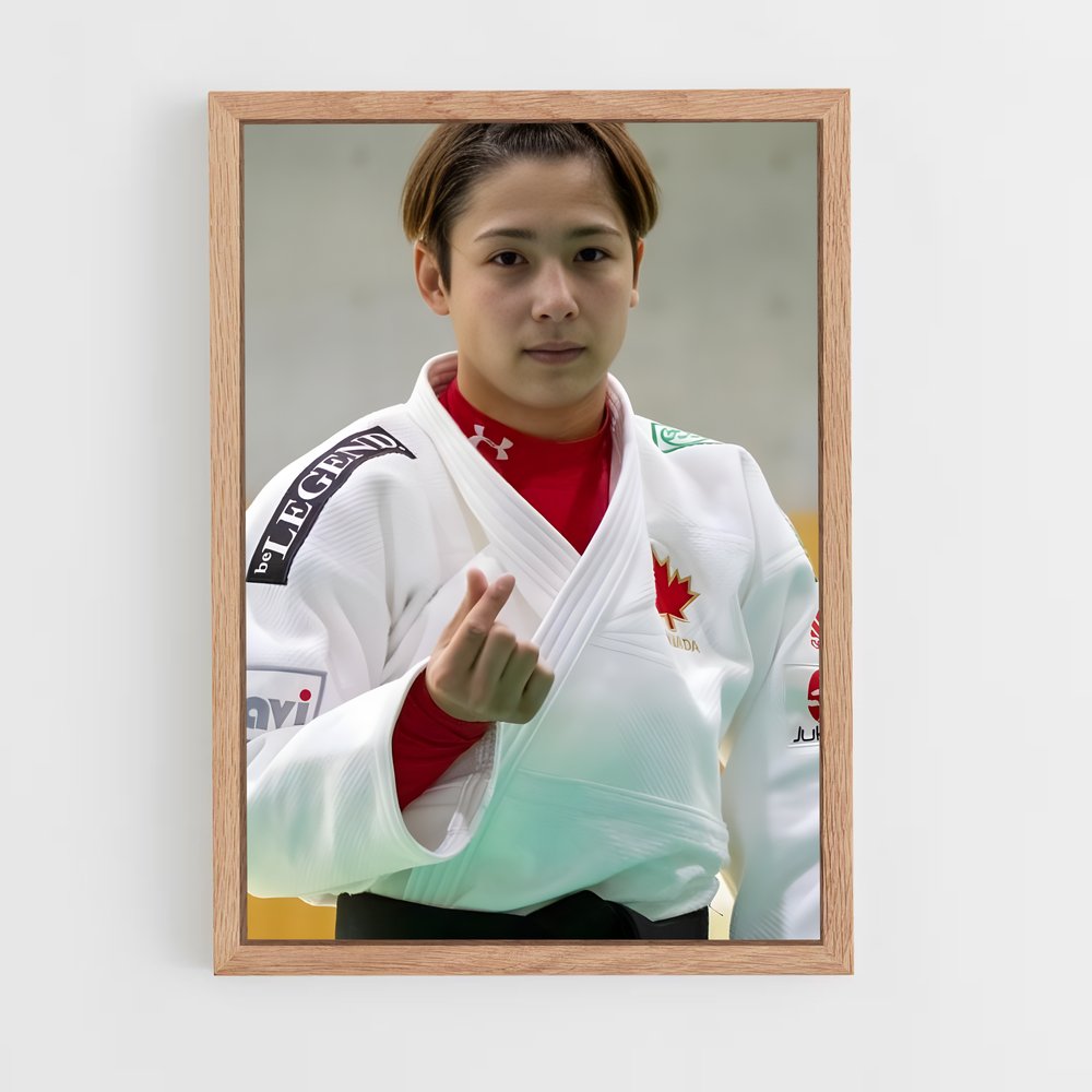 Poster Christa deguchi – affiche Judo (vue 4)